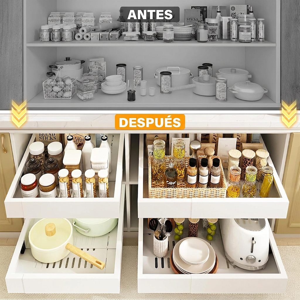 Los organizadores de cocina más prácticos y baratos